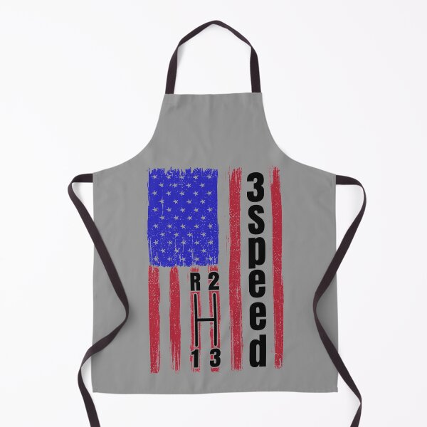 Item preview, Funny Manual Column Shift Three Speed Transmission 3 pedals American Flag designed and sold by CharJens.