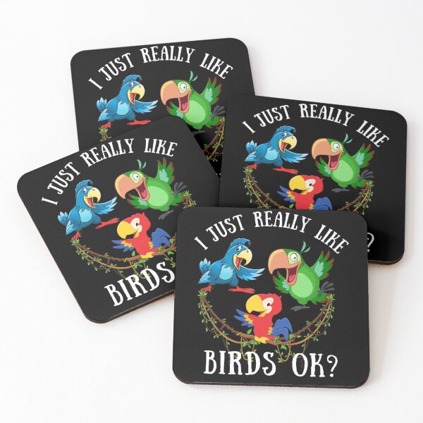 Item preview, I just really like birds ok? funny parrots designed and sold by Echo Dusk.
