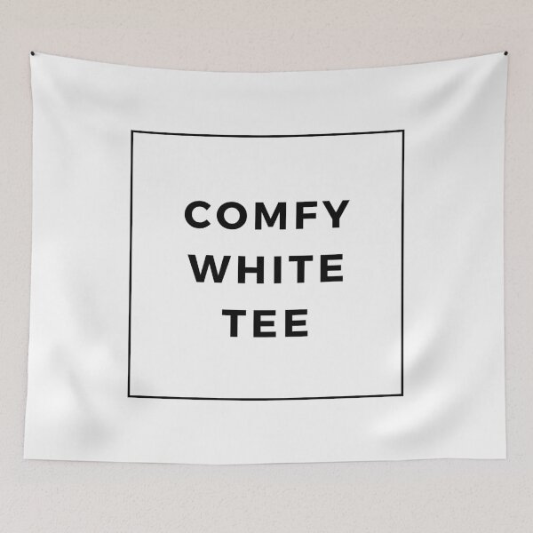 Item preview, ~ Comfy White Tee designed and sold by sahereative-03.