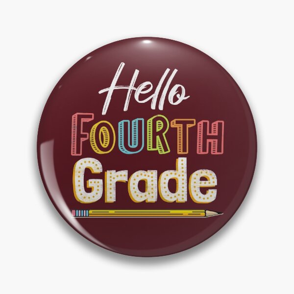 Item preview, Hello Fourth Grade at School designed and sold by FontGraphics.