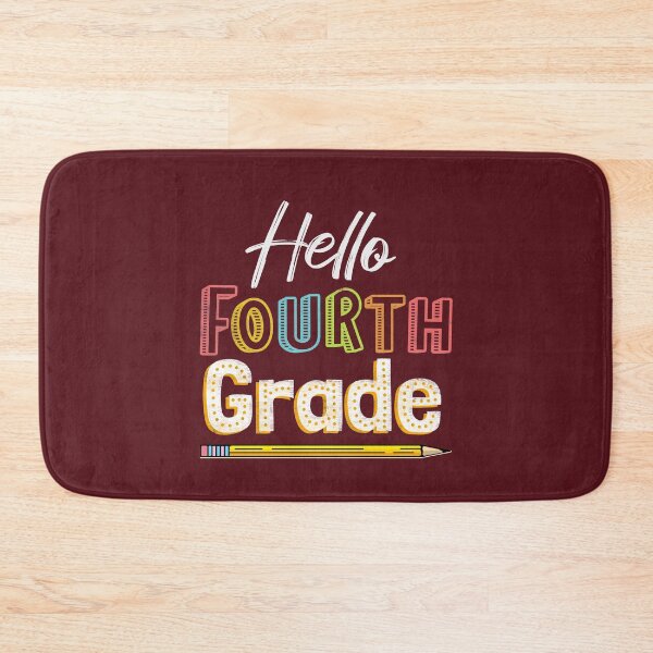 Item preview, Hello Fourth Grade at School designed and sold by FontGraphics.