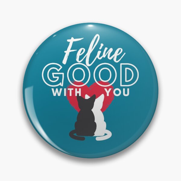 Item preview, Feline good with you| cute cat valentine cat lover sticker designed and sold by Canfy Girl.