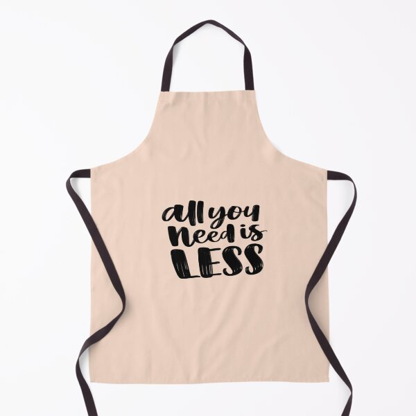 Item preview, All You Need Is Less designed and sold by ZubiyaArt.