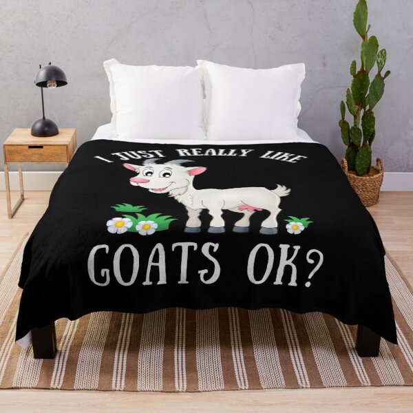 Item preview, I just really like goats ok? funny goat lover designed and sold by Echo Dusk.