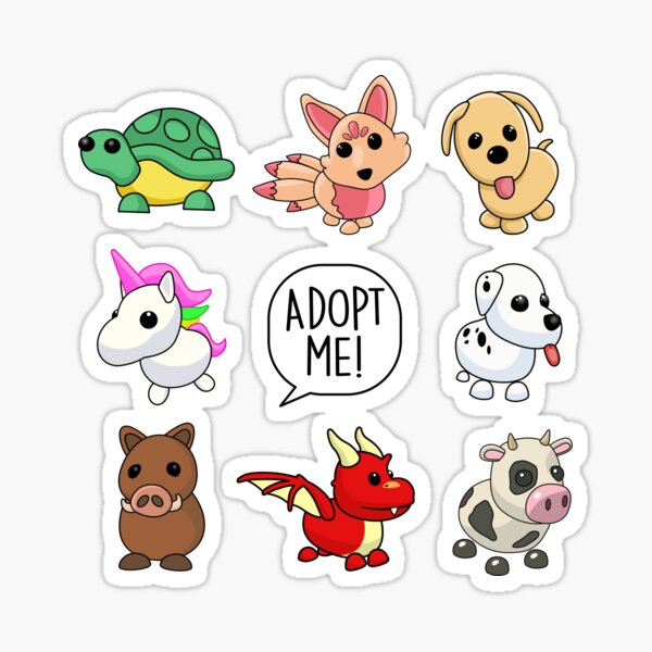 Cute Kids Aminals Sticker
