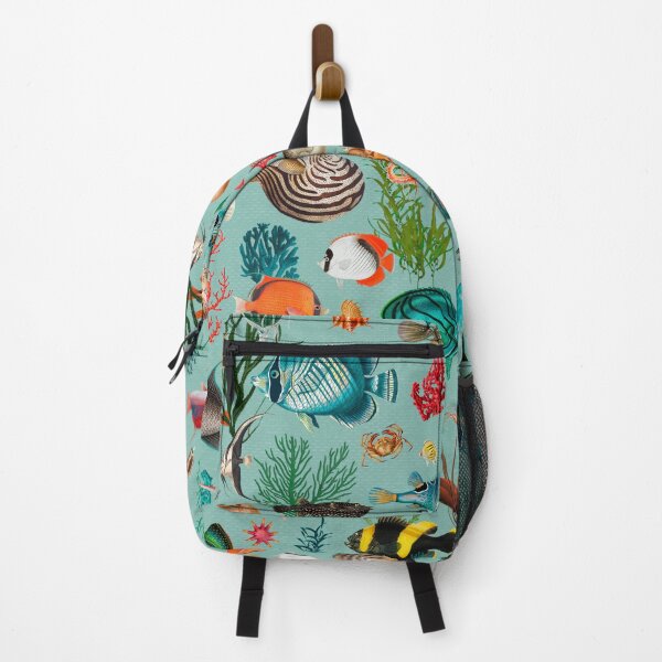Item preview, Oceania in duck egg blue designed and sold by Delinda Graphic Studio.