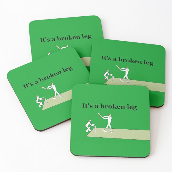 Item preview, cricket phrase it's a broken leg  designed and sold by 6059.