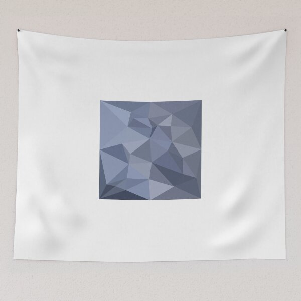 Item preview, Black Coral Blue Abstract Low Polygon Background designed and sold by retrovectors.