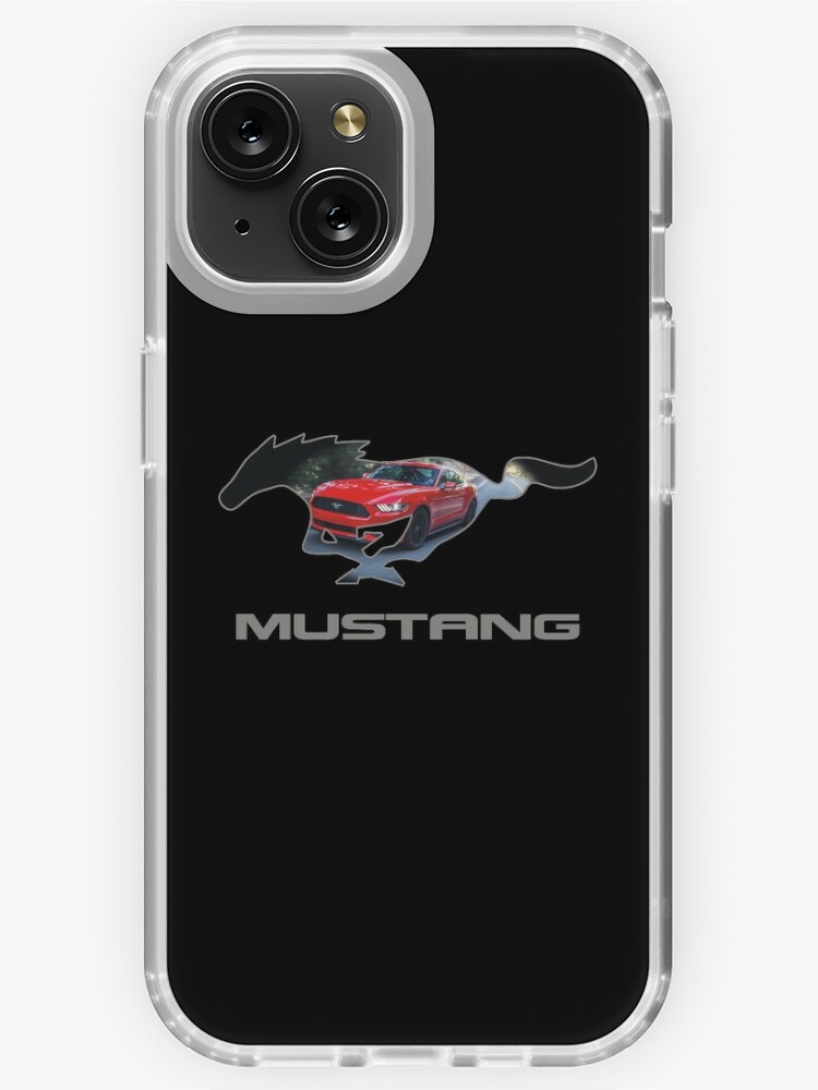 FORD MUSTANG GT RED CAR iPhone 14 Case Cover
