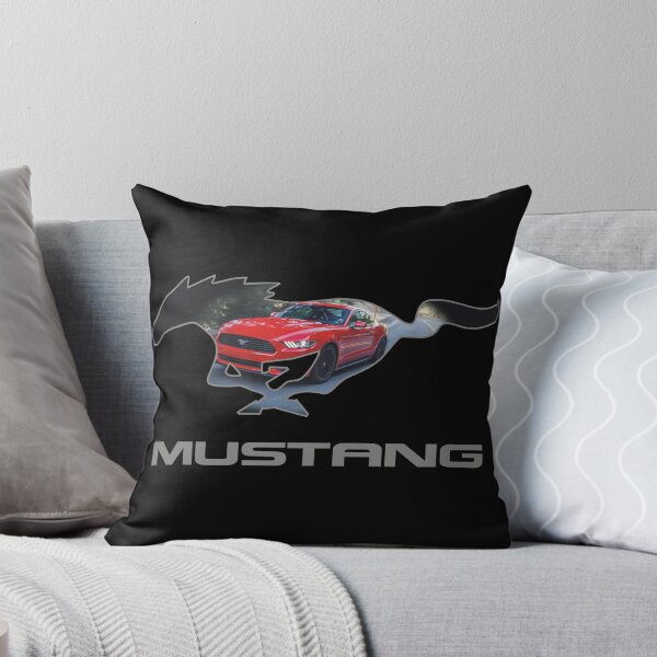 Item preview, Ford Mustang GT Logo Emblem Design (Red on Black) designed and sold by TheCartist.