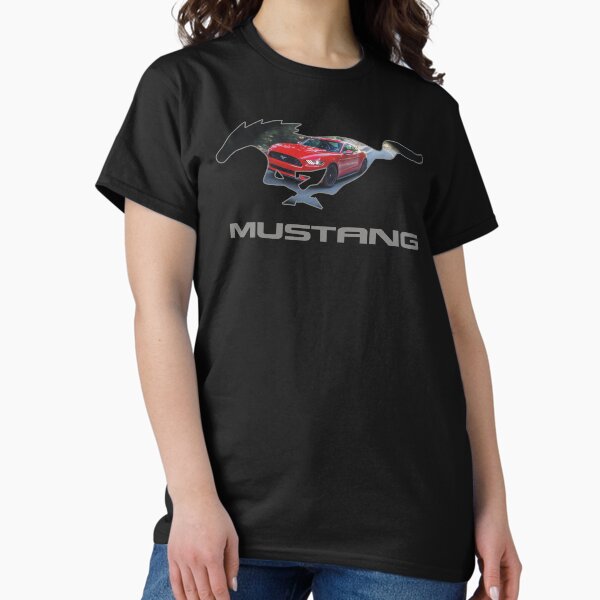 Item preview, Ford Mustang GT Logo Emblem Design (Red on Black) designed and sold by TheCartist.