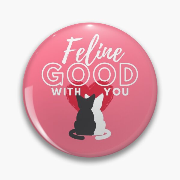 Item preview, Feline good with you| cute cat valentine cat lover sticker designed and sold by Canfy Girl.