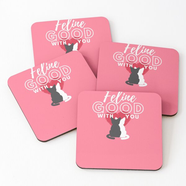 Item preview, Feline good with you| cute cat valentine cat lover sticker designed and sold by Canfy Girl.