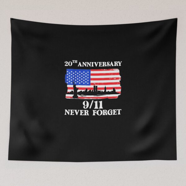 Item preview, Never Forget 911 20th Anniversary 2021 Usa Flag designed and sold by NORMANSIMONS.