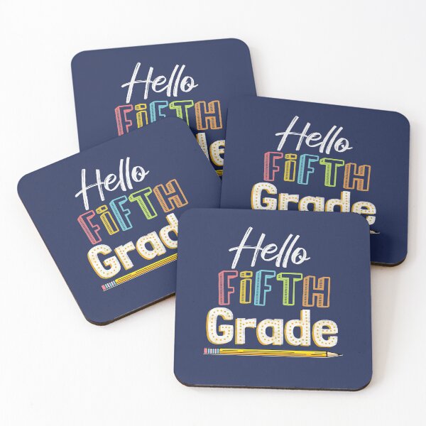 Item preview, Hello Fifth Grade at School designed and sold by FontGraphics.