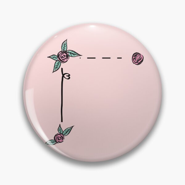 Item preview, Coma Berenices (Berenice's Hair) Constellation Roses and Hearts Doodle designed and sold by EndlessDoodles.