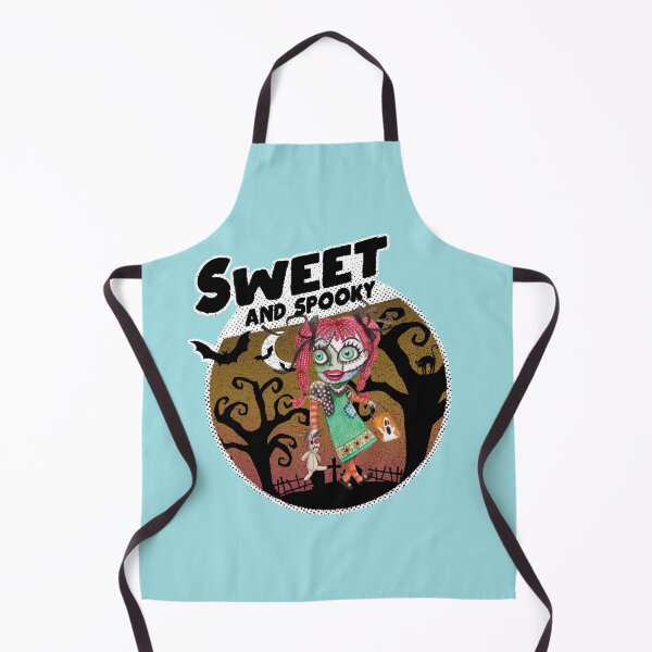 Item preview, Sweet and Spooky doll scary stocking Halloween designed and sold by 99vectors.