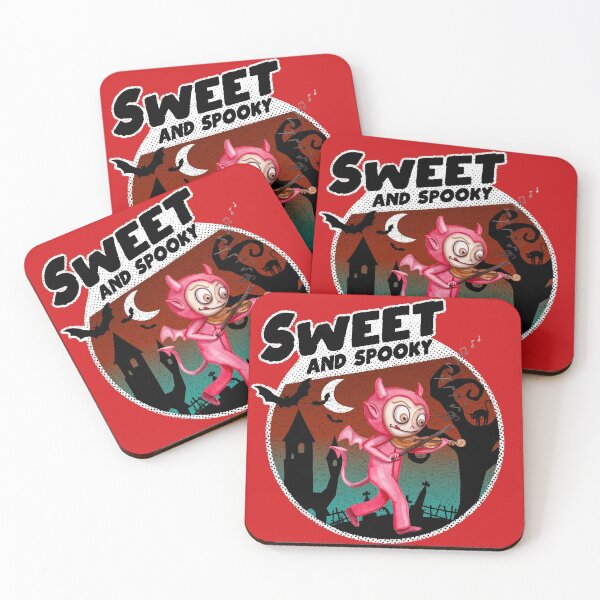 Item preview, Sweet and Spooky little devil candy Halloween designed and sold by 99vectors.