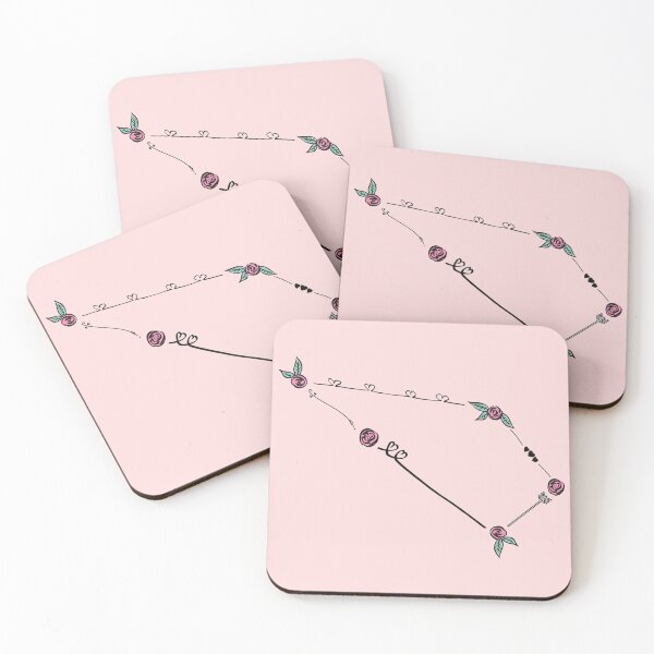 Item preview, Sculptor Constellation Roses and Hearts Doodle designed and sold by EndlessDoodles.