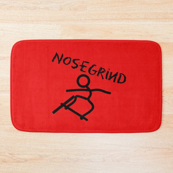 Item preview, Skateboarder Nosegrinding On His Board Stick Figure designed and sold by TastySpace.