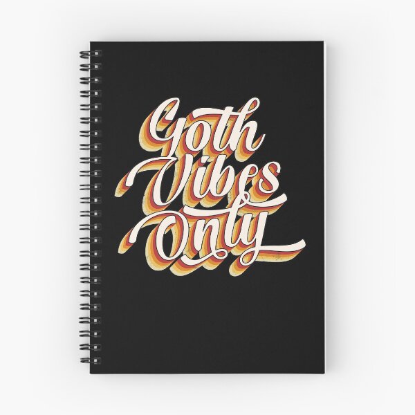 Item preview, Goth Vibes Only quotation designed and sold by FontGraphics.