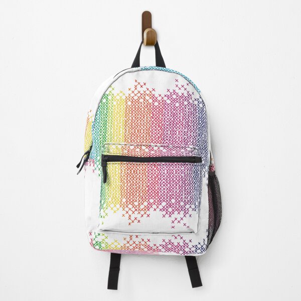 Item preview, Cross rainbow stitch love | Simple stitch designed and sold by Orloff.