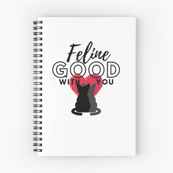 Item preview,  Feline good with you| cute cat valentine cat lover sticker designed and sold by Canfy Girl.