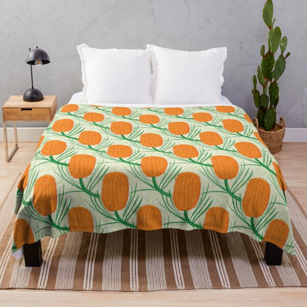 Item preview, Australian Orange Banksia designed and sold by Sketchbook Designs.
