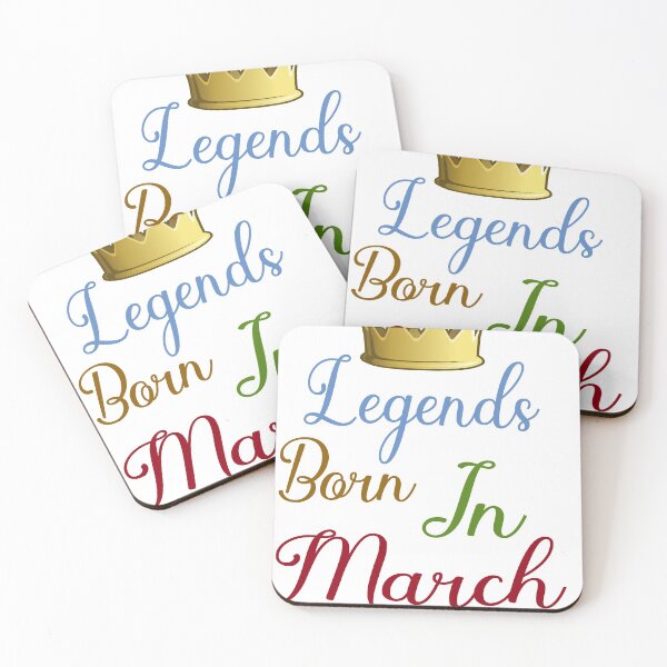 Item preview, legengs are born in march designed and sold by Creative  Store.