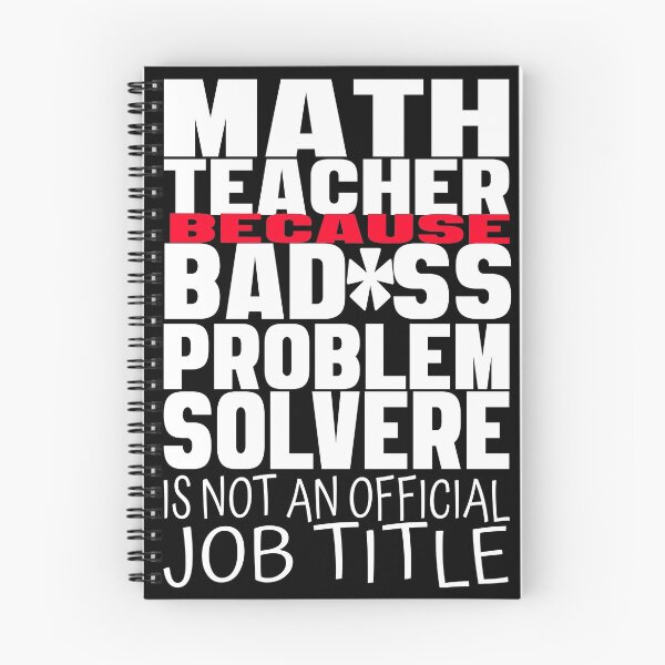 Item preview, Problem Solver Math Teacher- Math teacher because badass problem solver is not  an official job title designed and sold by Rajpramanik.