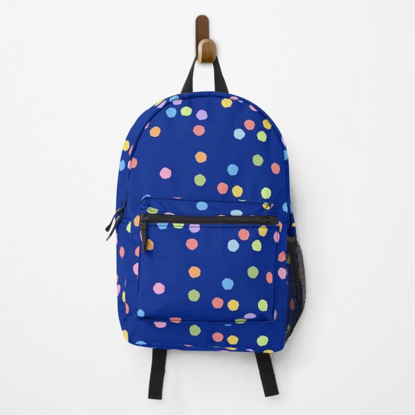 Item preview, Colorful Dots on Blue designed and sold by foft.