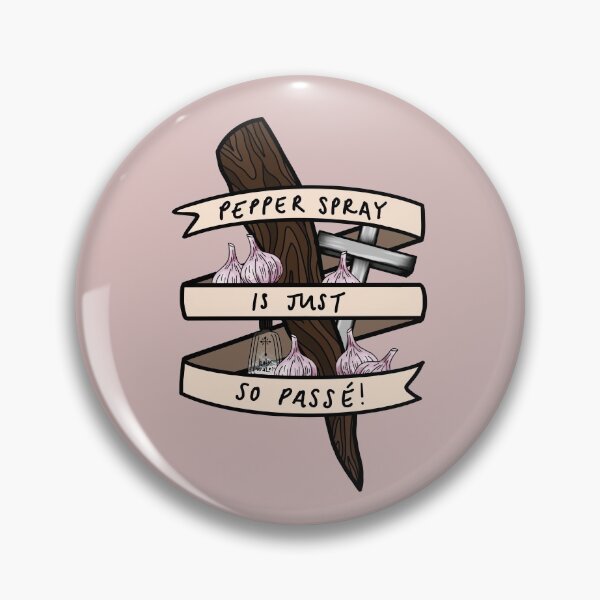 Item preview, Buffy the Vampire Slayer: Pepper Spray is just So Passé! designed and sold by katesredbubbles.