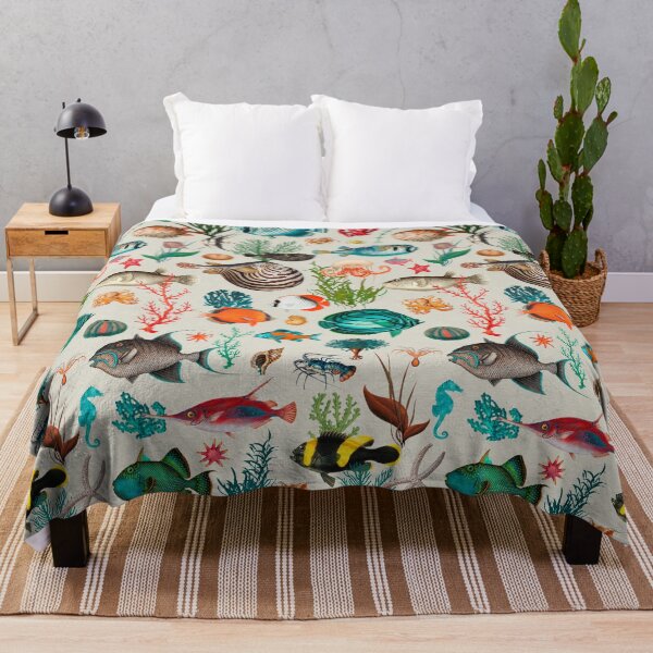 Item preview, Oceanía en beige crema greige designed and sold by Delinda Graphic Studio.