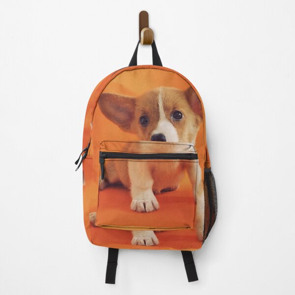 Item preview, Sweet and cute puppy on orange colour...! designed and sold by VIVEK KUMAR RAI.