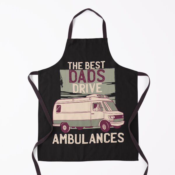 Item preview, Retro The best dads drive ambulances designed and sold by TamGustam.