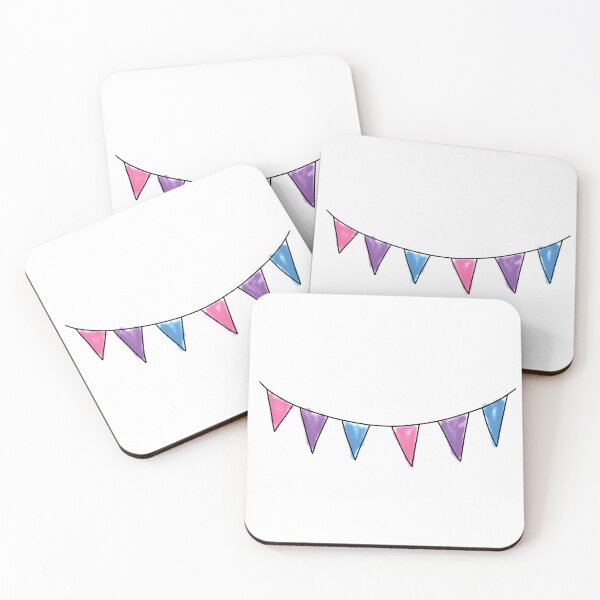 Item preview, bi bunting designed and sold by jibjaneen.