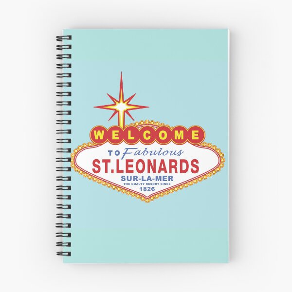 Item preview, St Leonards-on-Sea Las Vegas Welcome sign print designed and sold by CloneDigitalArt.