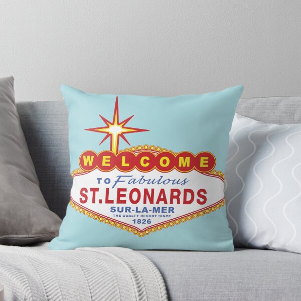 Item preview, St Leonards-on-Sea Las Vegas Welcome sign print designed and sold by CloneDigitalArt.