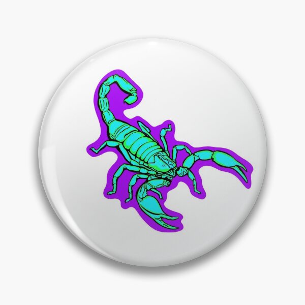Item preview, Neon scorpion design  designed and sold by Becky  Gilmour.