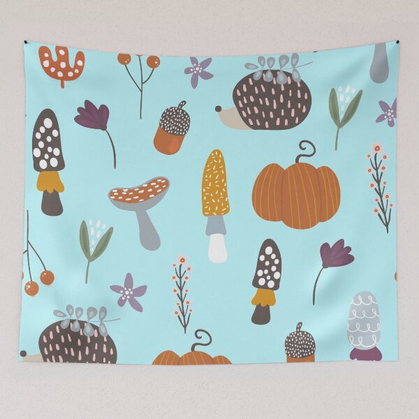 Item preview, Sweet Autumn Mushrooms, Pumpkins, Figs And Berries , It’s Fall Yall designed and sold by MJDezigns.