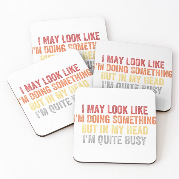 Item preview, In my head im quite busy designed and sold by TINASTORESHOPE.