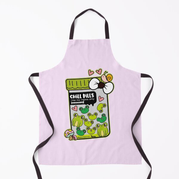 Item preview, chill pills cute frog pills cartoon designed and sold by princessmi-com.