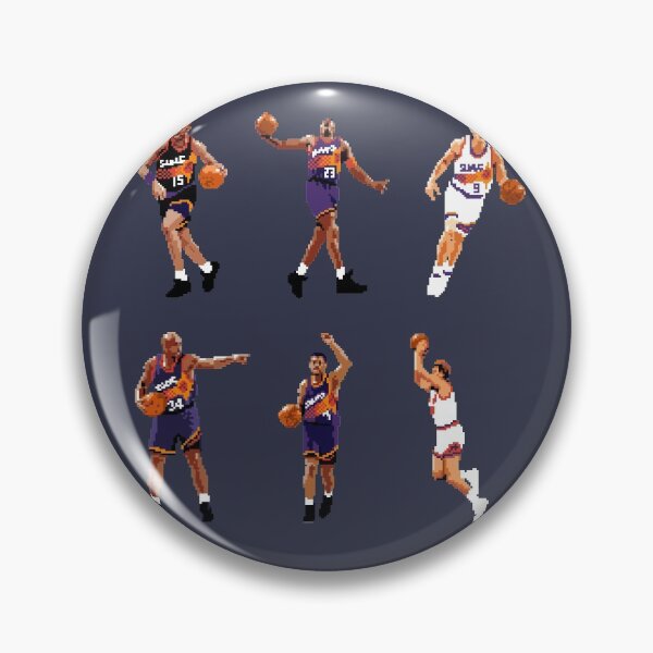 Item preview, Phoenix Basketball Legends (Charles Barkley, Kevin Johnson, Dan Majerle, Cedric Ceballos, Tom Chambers, Danny Manning) Qiangy designed and sold by qiangdade.