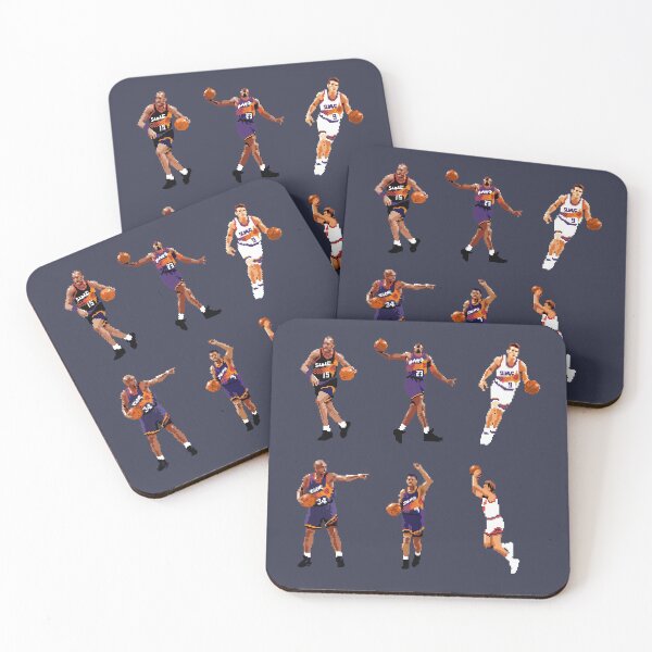 Item preview, Phoenix Basketball Legends (Charles Barkley, Kevin Johnson, Dan Majerle, Cedric Ceballos, Tom Chambers, Danny Manning) Qiangy designed and sold by qiangdade.