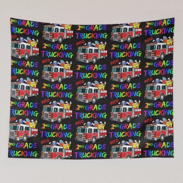 Item preview, TRUCKING INTO 2ND GRADE, SECOND GRADE, SCHOOL TRUCKING, TRUCKING TO SCHOOL, designed and sold by R B Chrystal.