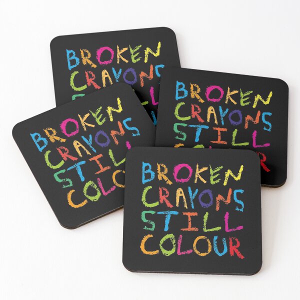 Item preview, Broken crayons still colour (grunge version) designed and sold by x1brett.