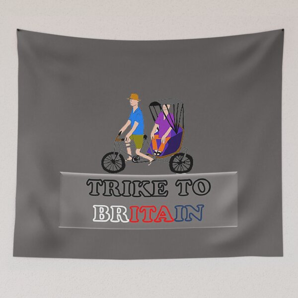 Item preview, Trike to Britain - Three - Wheeled Cycle designed and sold by drawkwardly.