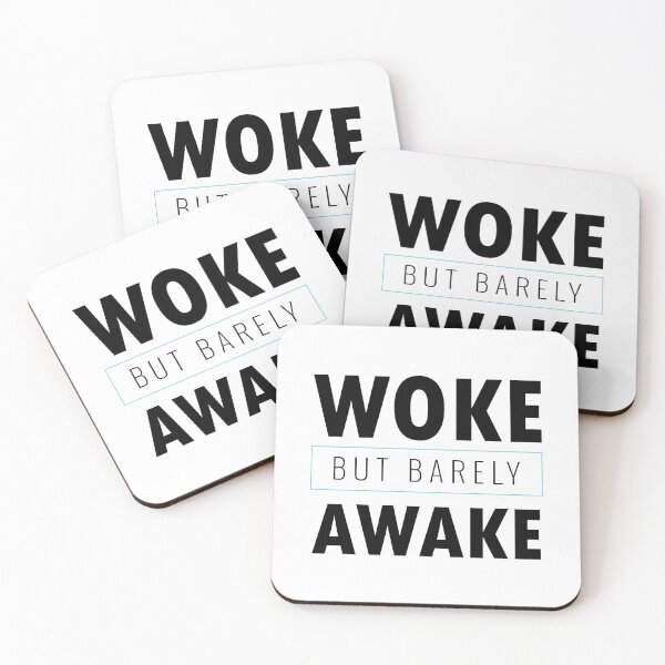 Item preview, Woke but Barely Awake (dark version) designed and sold by andromacke.