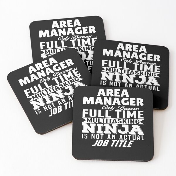 Item preview, Area Manager Multitasking Ninja designed and sold by clickmostro.