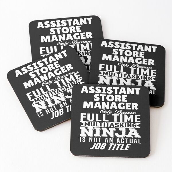 Item preview, Assistant Store Manager Multitasking Ninja designed and sold by clickmostro.